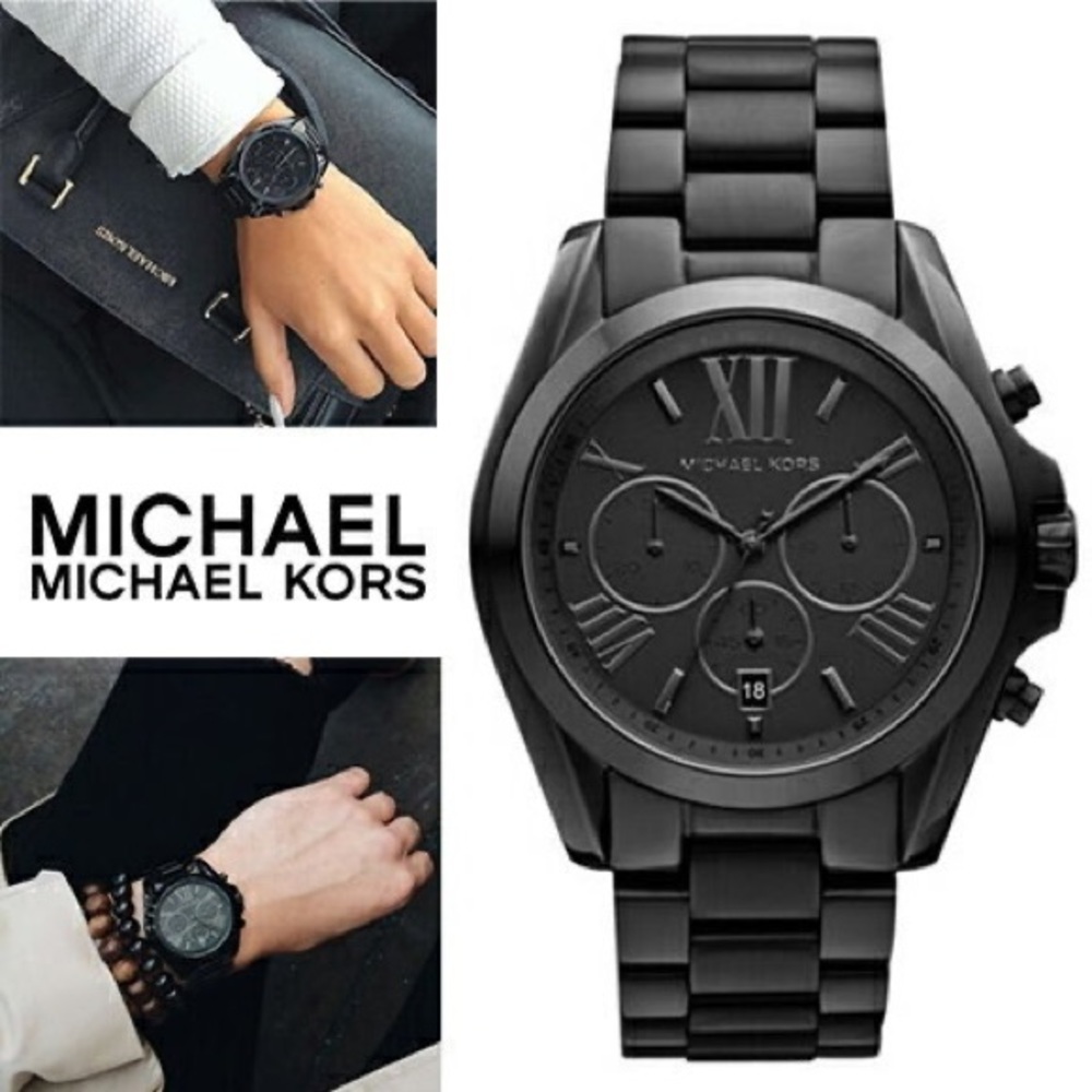 MICHAEL KORS “OVERSIZED BRADSHAW” MK5550 WATCH - Picture 1 of 2